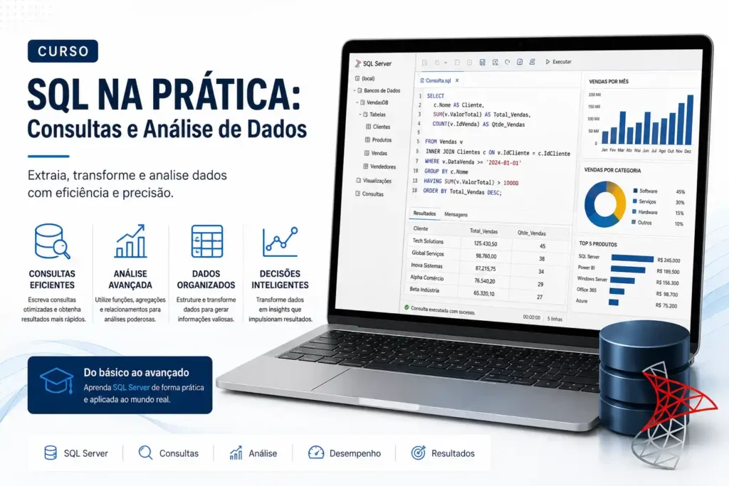 Curso: SQL na Prática - Consultas e Análise de Dados