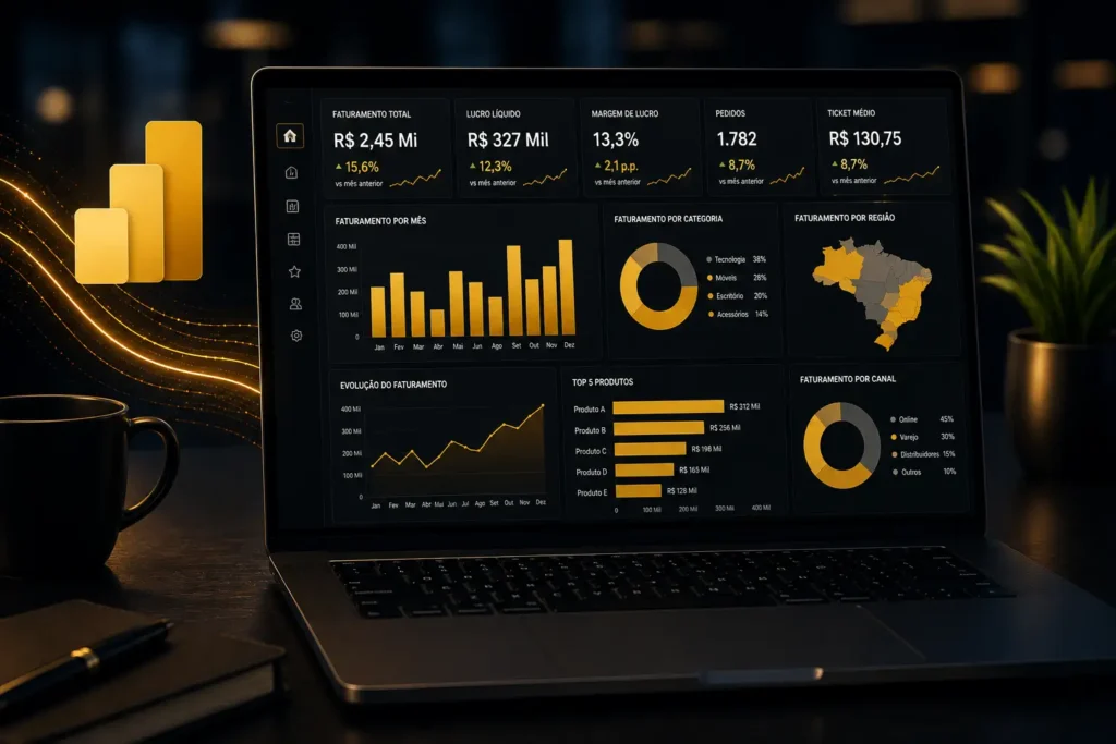 Curso: Power BI na Prática - Dashboards e Indicadores Gerenciais